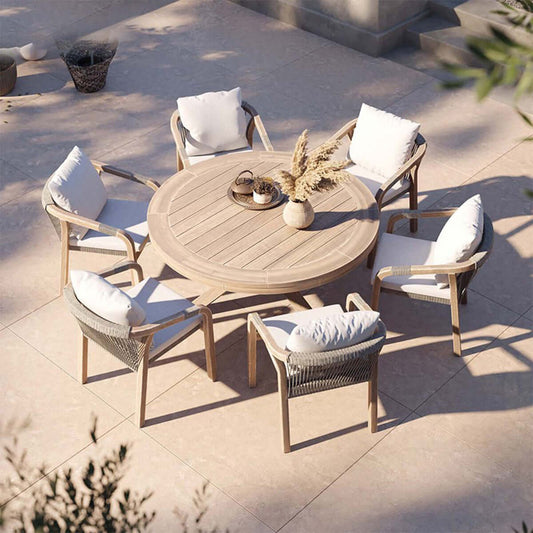 Monte Round  Crossleg Table-0