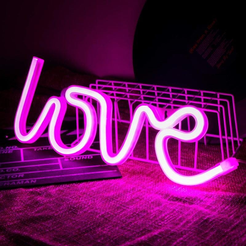 Love Neonlampa – Skapa en Magisk och Romantisk Atmosfär