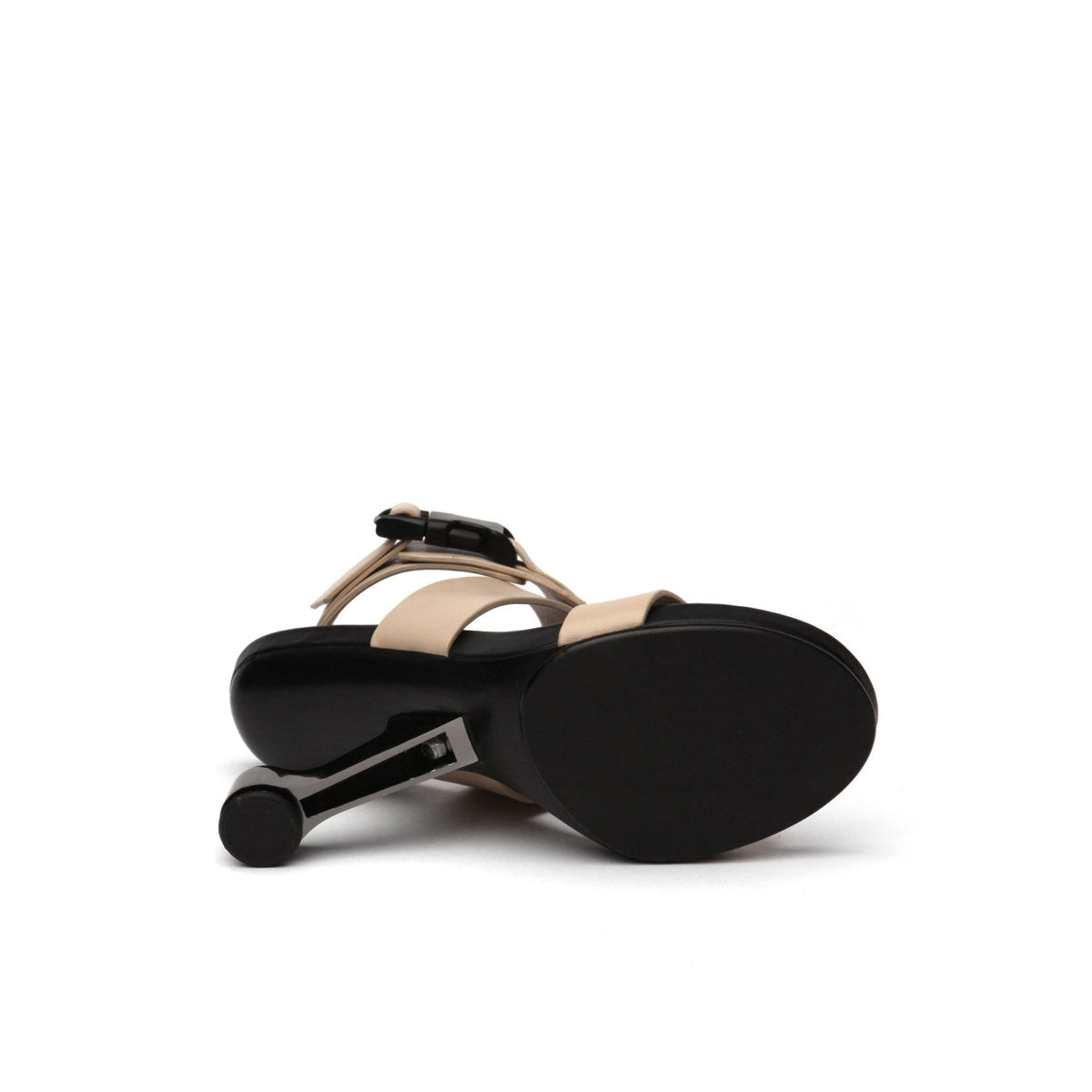 Open-Toe Buckle-Strap Sandals-4