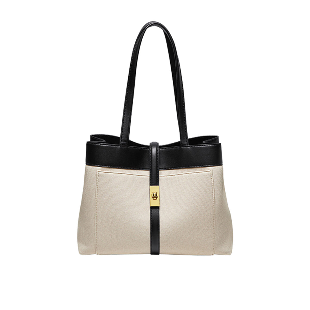 Oregon Metro Leather Buckle Strap Tote Bag-0