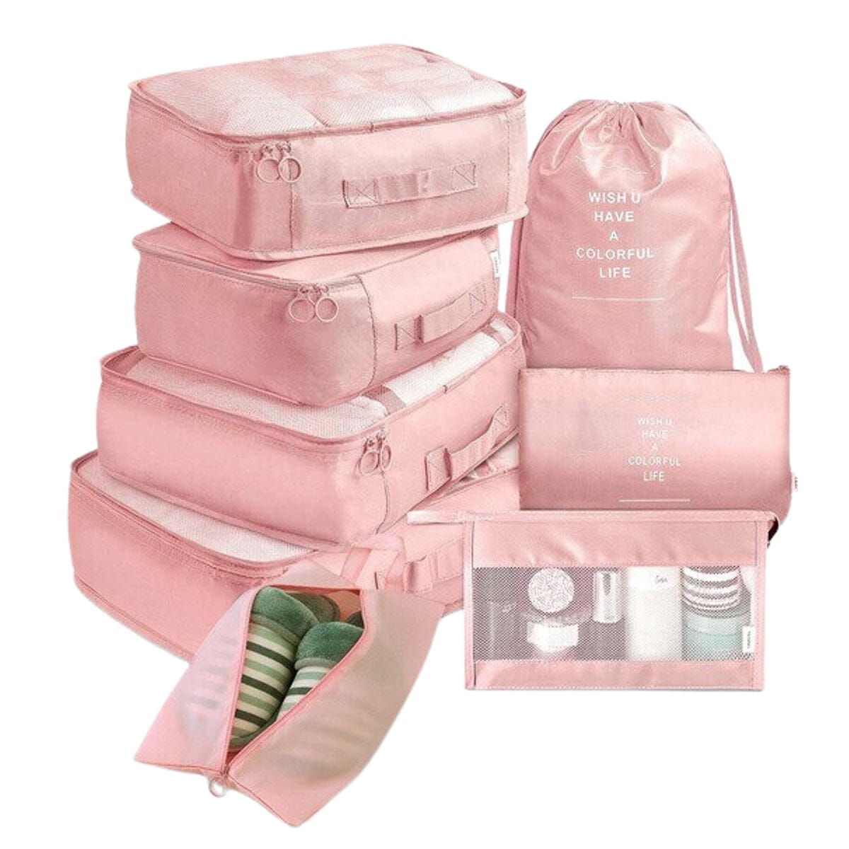 Organiseringsbags för resväska