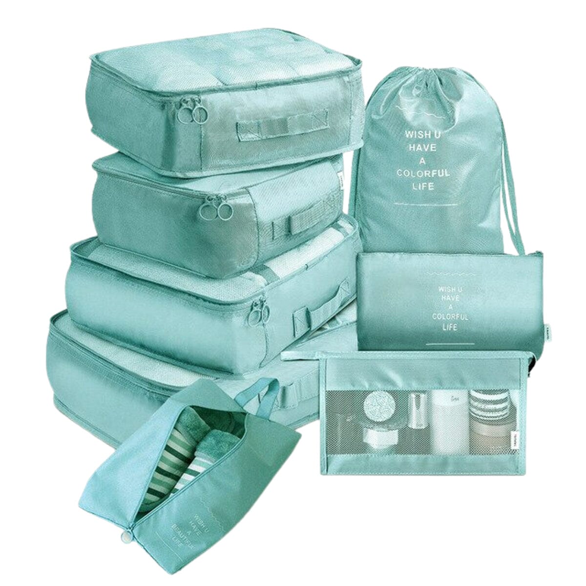 Organiseringsbags för resväska