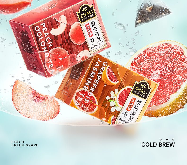 Peach Oolong Cold Brew Tea 36g (12 Tea Bags)-1