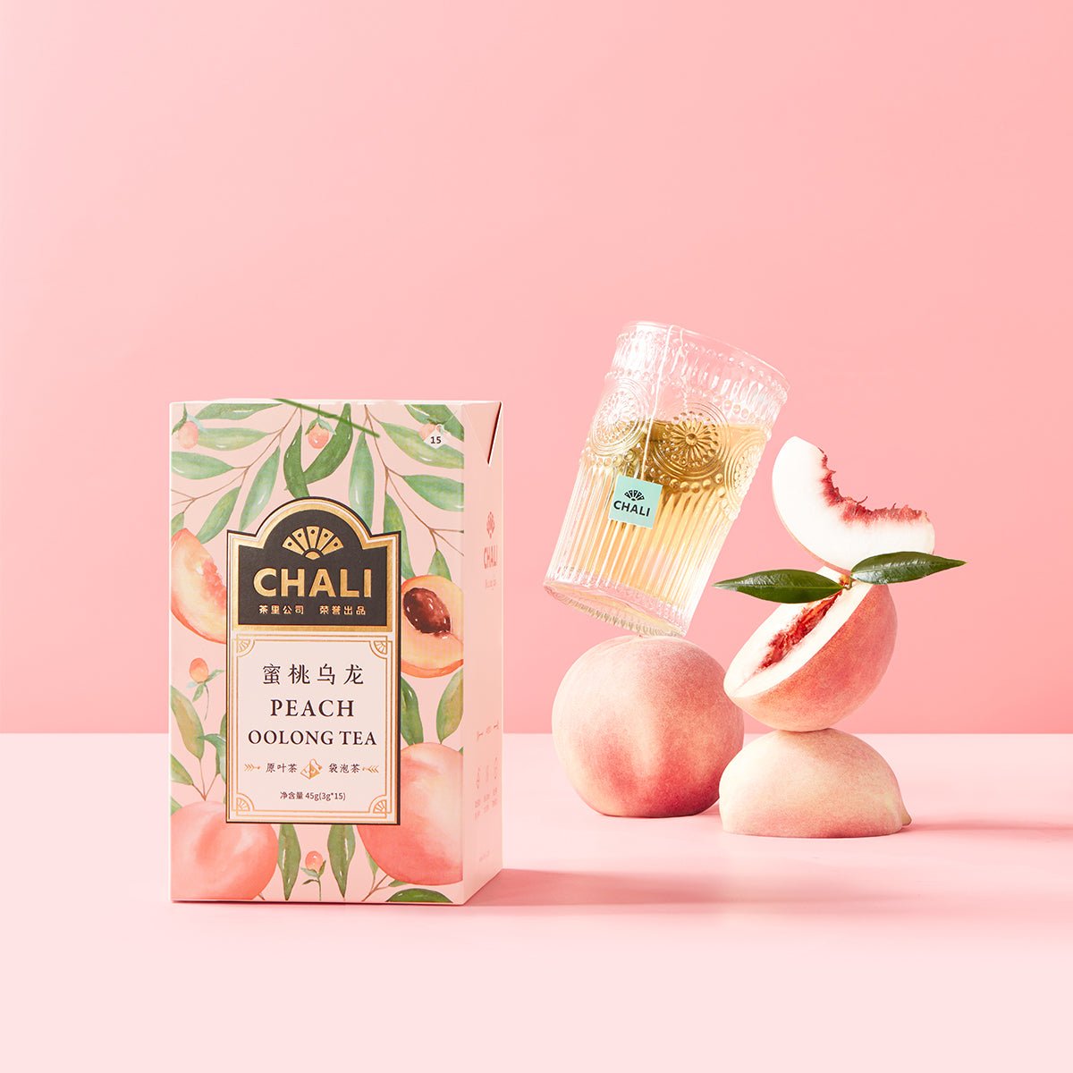 Peach Oolong Tea 45g (15 Tea Bags)-2