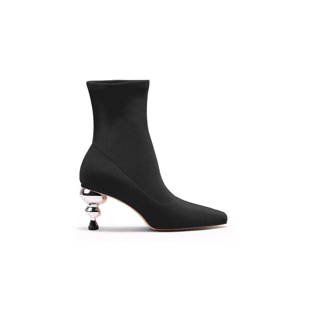 Pointed Toe Suede Ankle Boots-2