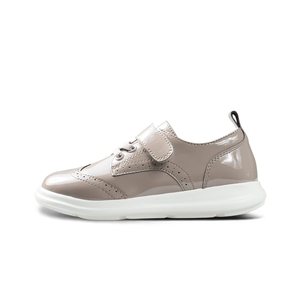 Posh Kids Soft Sole Leather Brogue School Shoes-5