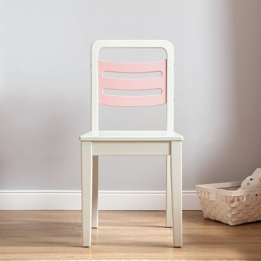 Princess Isabella Pink and White Chair-0