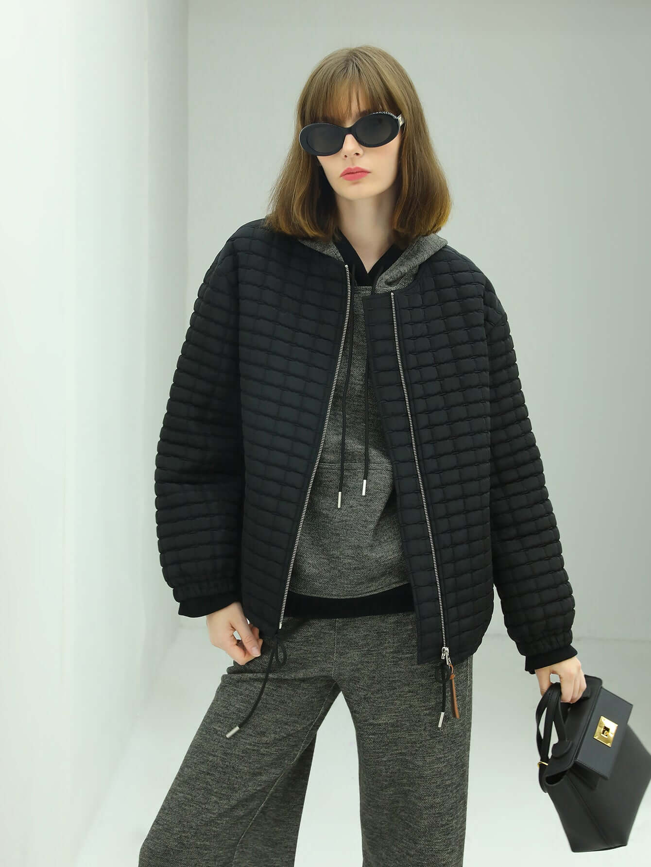 Puffer Quilted Lightweight Jacket-0