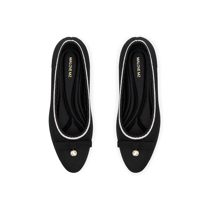 Shallow Wedge Comfortable Soft Sole Work Shoes-3