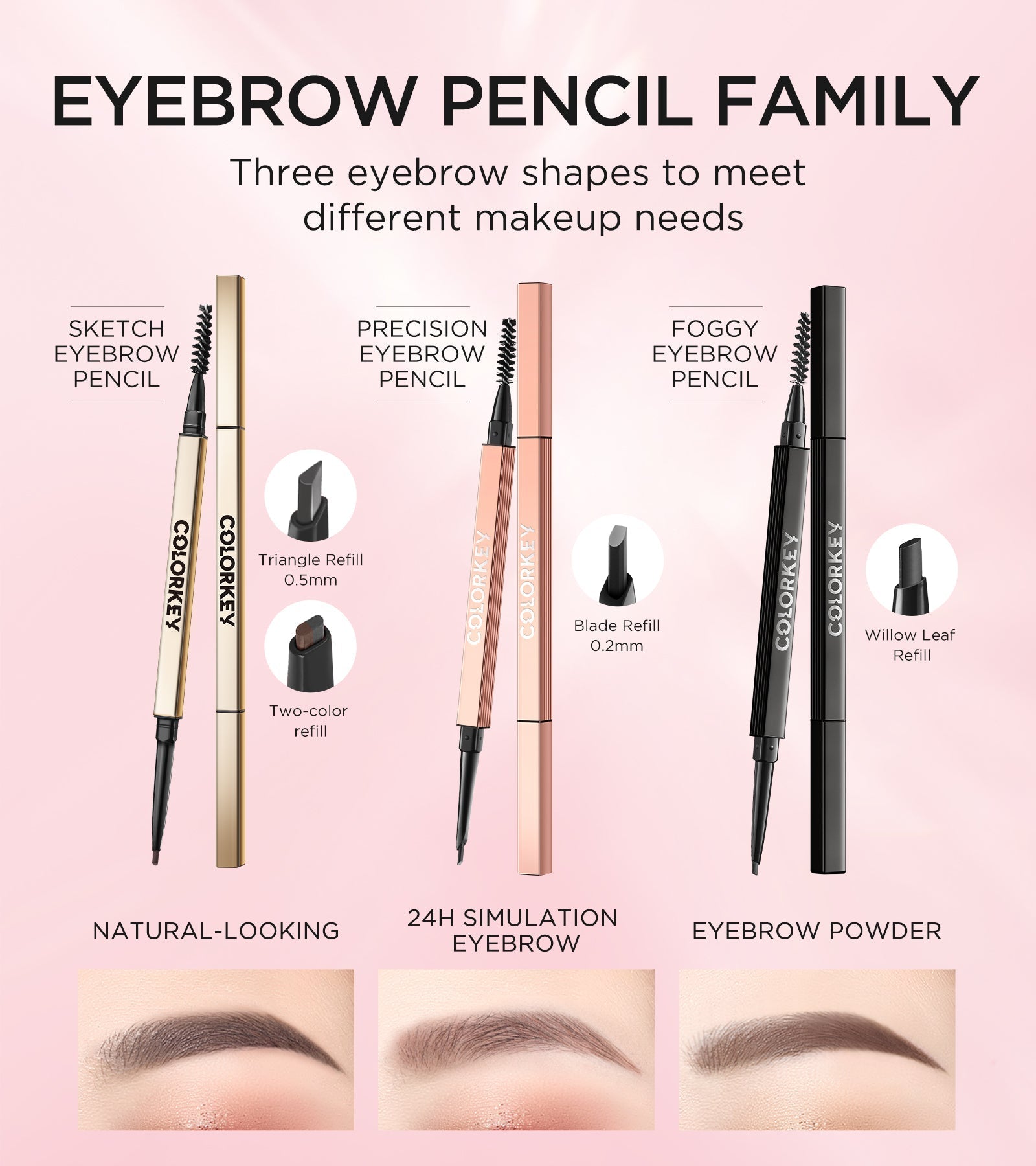 Sketch Eyebrow Pencil Blade Version 04 Gray Brown-3