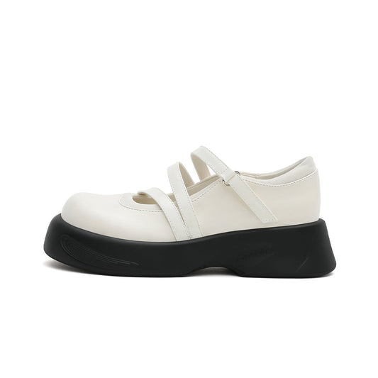 Soft Casual Platform Mary Jane Shoes-0