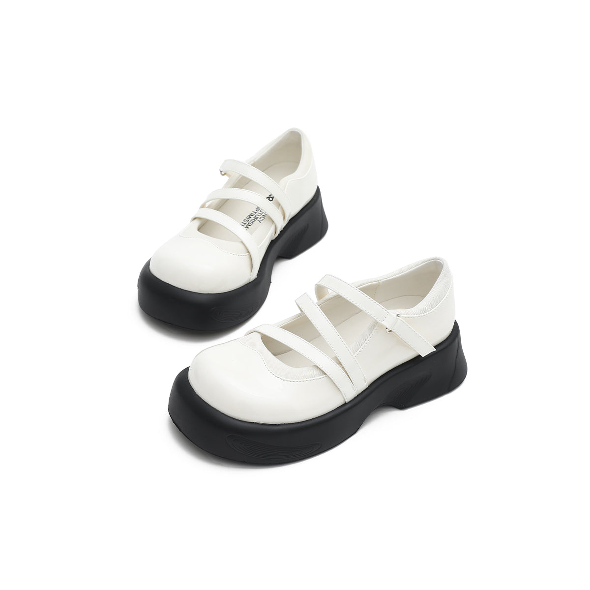 Soft Casual Platform Mary Jane Shoes-2