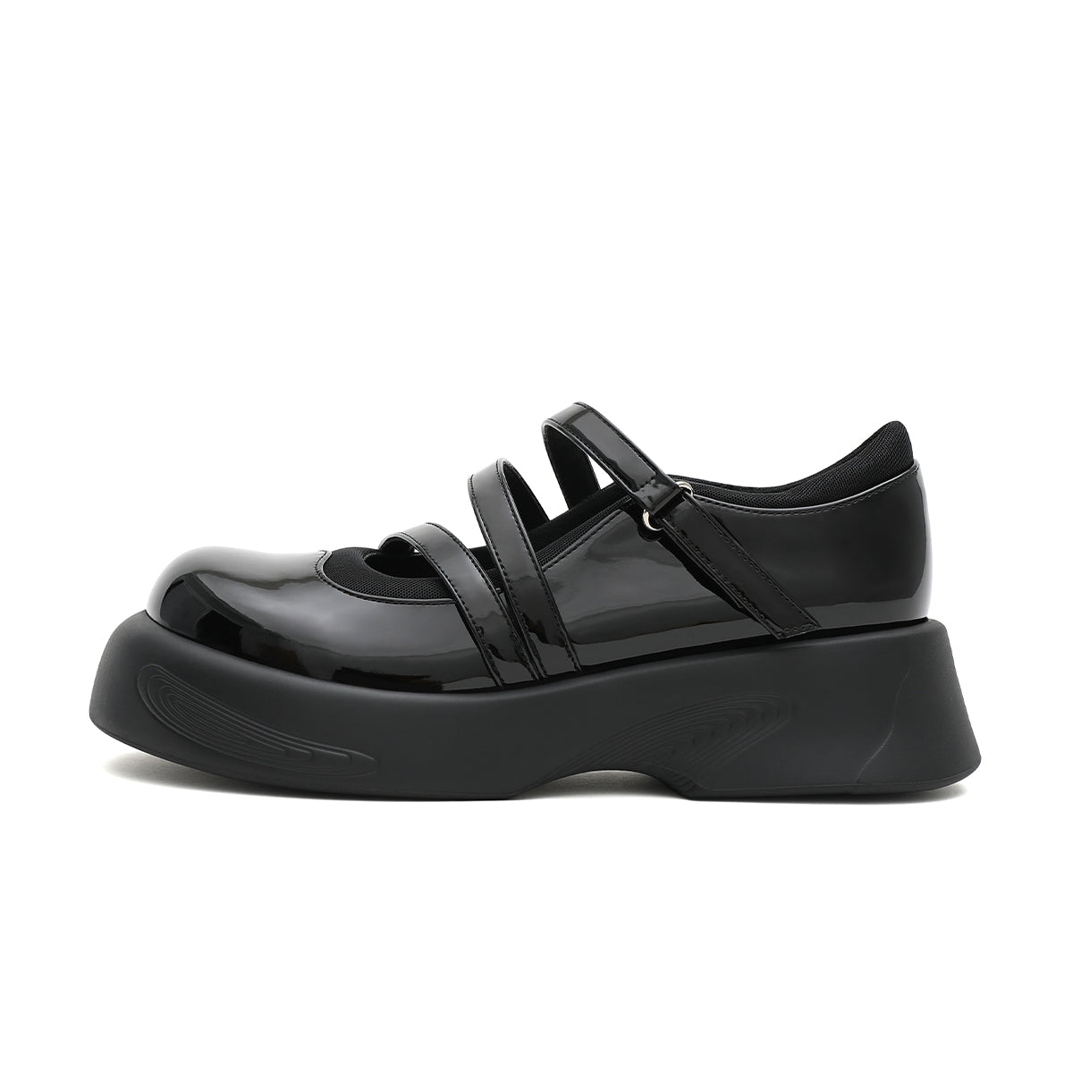 Soft Casual Platform Mary Jane Shoes-5