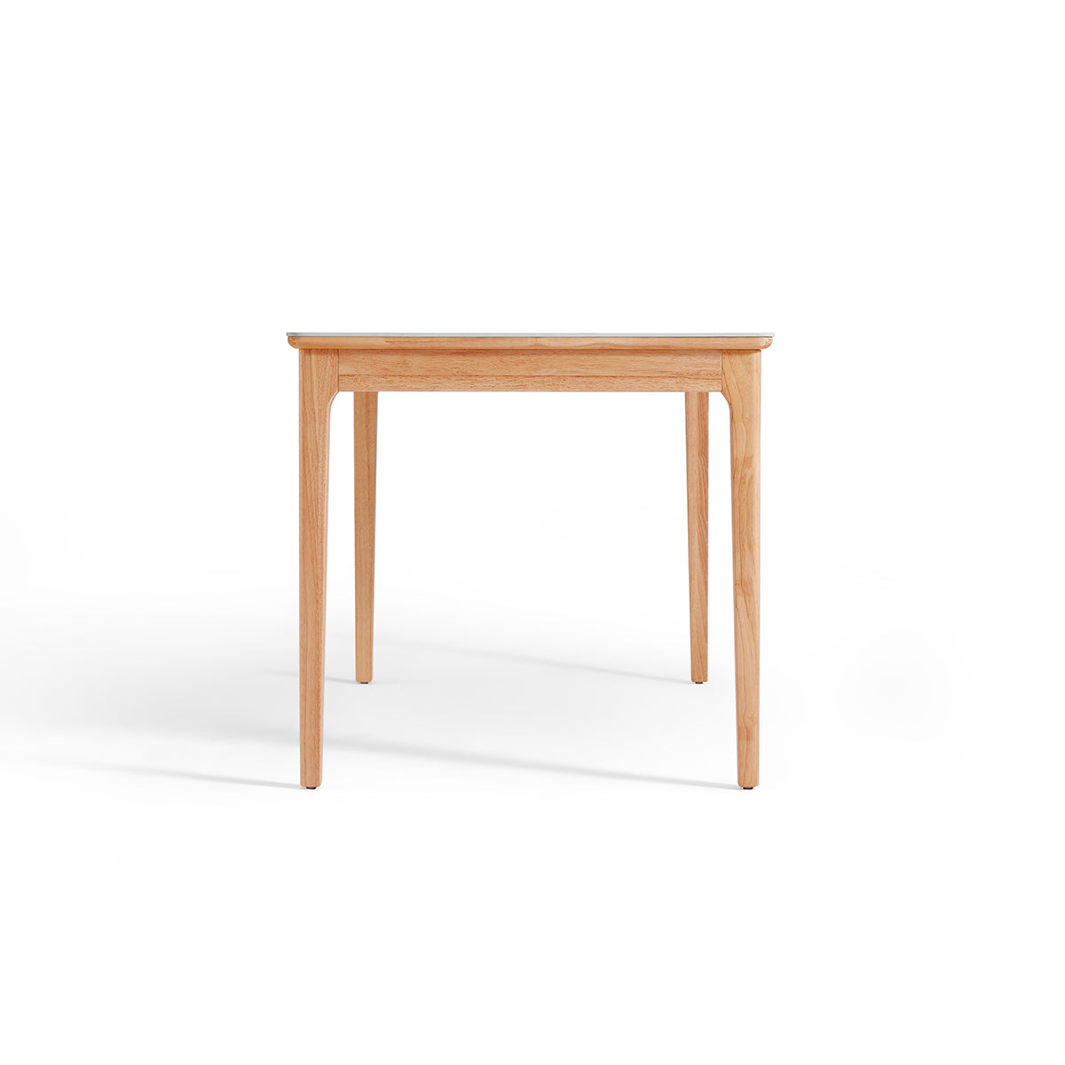 Solid Wood and Slate Dining Table-1