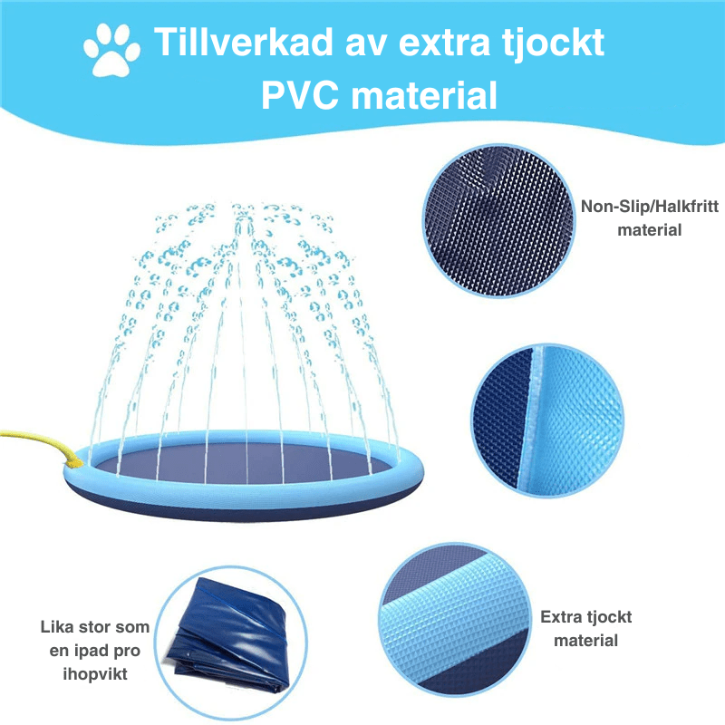 Splashpoolen - Pool med fontän