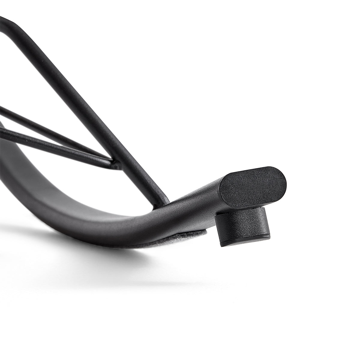 Suede Leather Reclining Lazy Rocking Chair-2