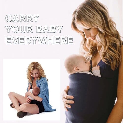 T-shirt med känguruficka