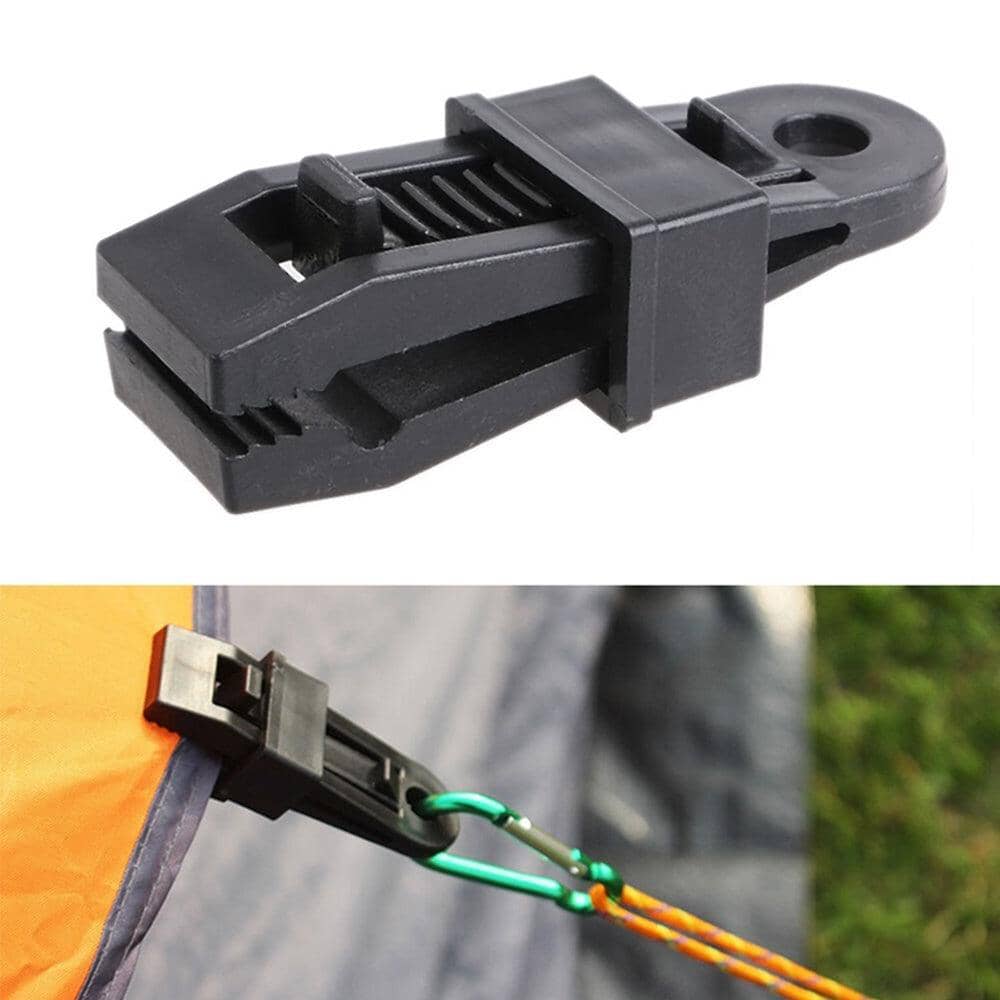 Tarp Clip 10-Pack – Extra Fästpunkter för Tältduk & Presenning