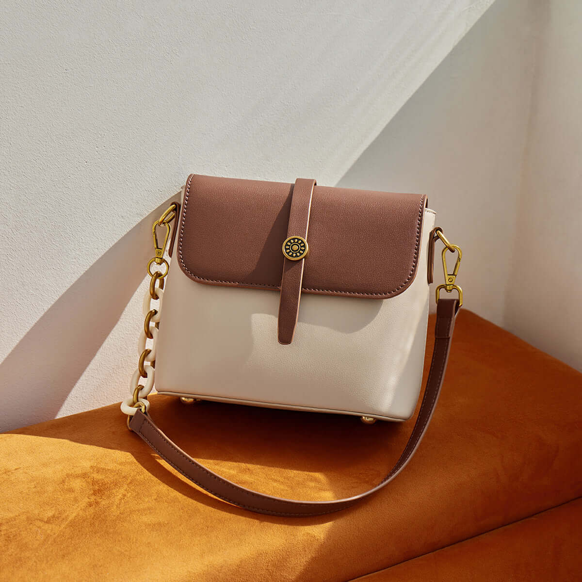 Timeless Flap Leather Shoulder Bag-2