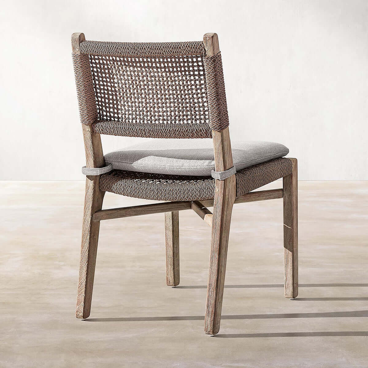 Valan Teak Woven Chair-2