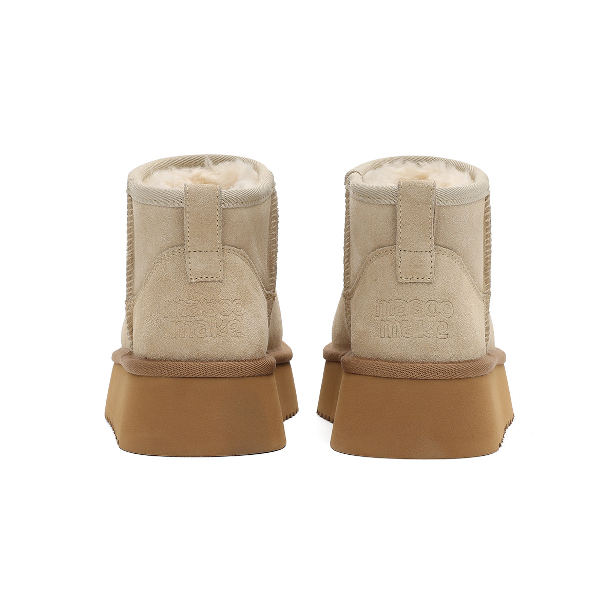 Warm Fleece-Lined Ankle Snow Boots-2