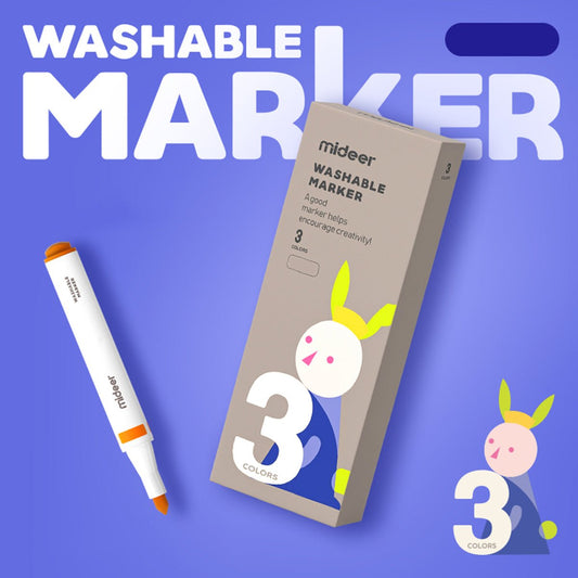 Washable Marker 3 Colors-1
