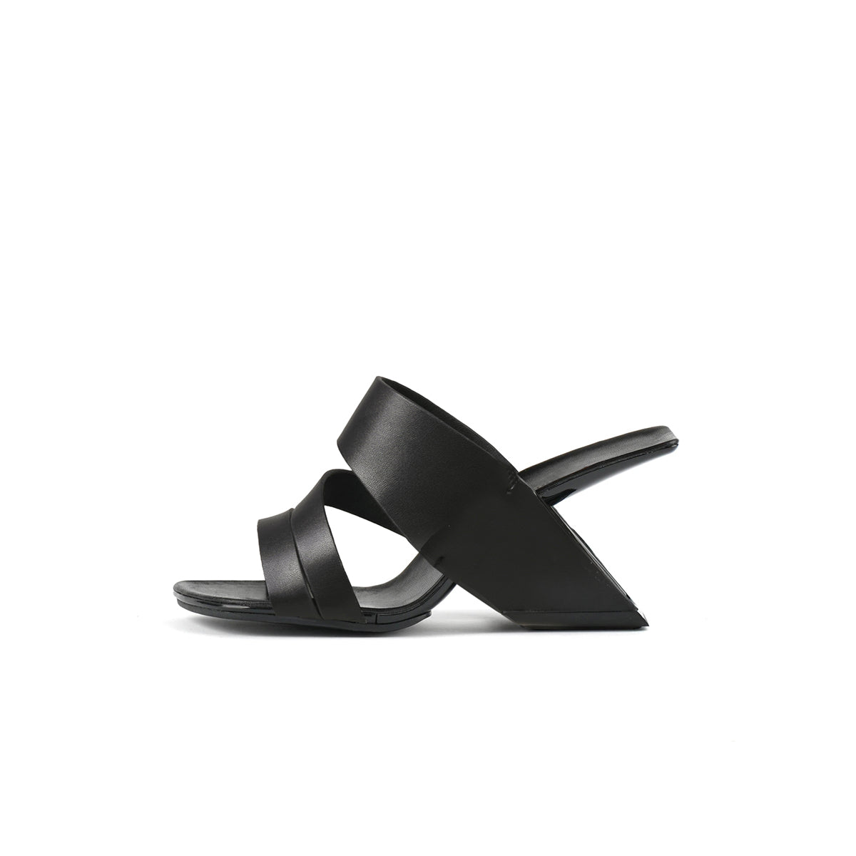 Wave Strap Heel-Less Mules-5